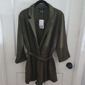 Forever 21 Olive Green Jumpsuit